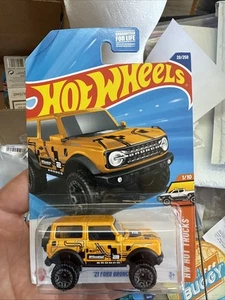 Hot Wheels '21 Ford Bronco 20/250 2025 HW Hot Trucks 1/10 - Foto 1 di 6