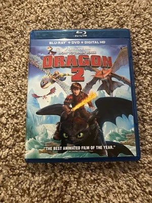How to Train Your Dragon 2 (Blu-ray, DVD Combo, 2014) 2-disc set - Image 1 of 4