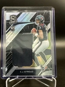 C.J. STROUD 2023 PANINI SPECTRA MONUMENTAL MEMORABILIA HYPER #MME-CJS RC 35/60 - Picture 1 of 4