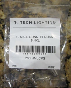 Tech Lighting FJ Male Connector Pendant 285FJMLCPS - Picture 1 of 3