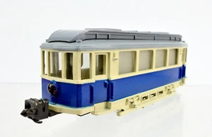 VINTAGE HAMO SCALA HO CREMA / BLU MANICHINO STRADA AUTO DC 2-RAIL --CRH - Foto 1 di 8