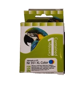 1x 351 XL Hp Druckpatrone Farbe Neu und OVP - Zdjęcie 1 z 1