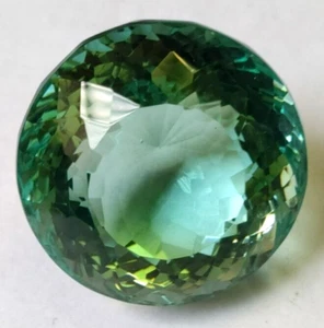 AAA+ Large 246.20 Ct. Aquamarine Round Cut Loose Gemstone @Women Gift Sale - Picture 1 of 6