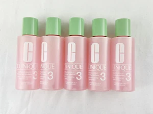 Lot of 5 Clinique Clarifying Lotion 3 Oily Combination Skin 2 OZ/60 ML Each - Picture 1 of 3