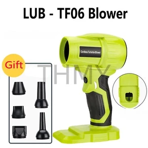 For Ryobi 18V Violent Blower Turbo Jet Fan Cordless Jobsite Leaf Blower 350W - Picture 1 of 6
