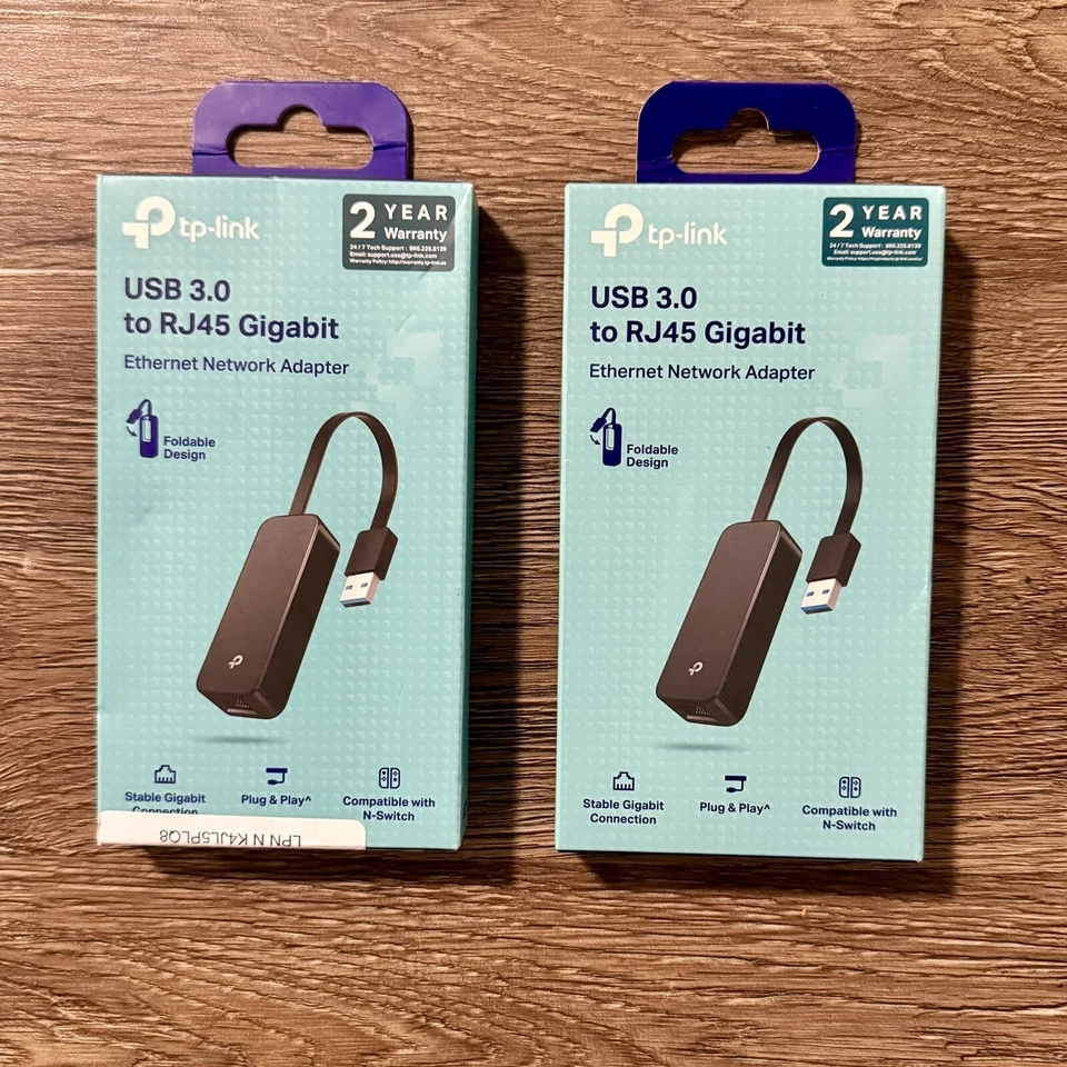 TP-Link USB 3.0 to RJ45 Gigabit Ethernet Network Adapter UE306 White