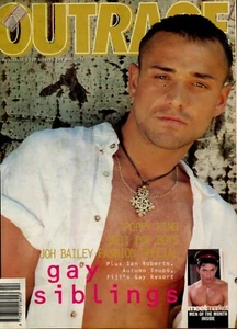 Outrage Australia mag - April 1996 - Deni Hines, Poppy King + David Bowie - Picture 1 of 3