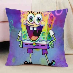 Spongebob Squarepants Pillow Cushion Cover 40x40cm 25 - Picture 1 of 1