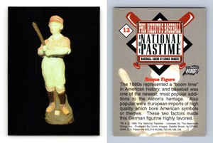 Bisque Figure #13 Phil Rizzuto's Baseball 1995 Comic Images Trading Card