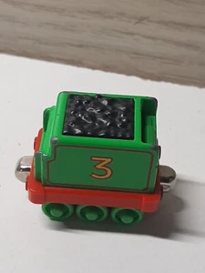 Thomas the Train Tender Henry Coal #3 Diecast Magnetic Take Along N Play Green - Picture 1 of 5