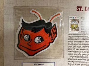 1953 ST LOUIS BROWNS Cooperstown Collection TEAM PATCH Willabee Ward  PATCH  - Picture 1 of 3