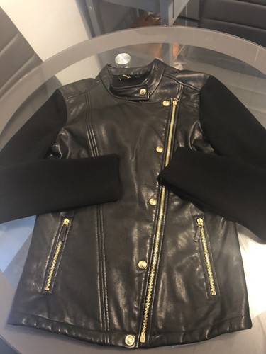 Giacca in pelle snd lana Gucci taglia M