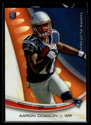 Aaron Dobson 2013 Topps Platinum Orange Refractor Rookie Card  #138 - Image 1 of 2