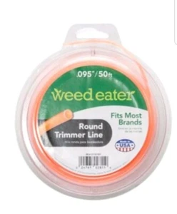 Weed Eater Brand Replacement Trimmer Line .095" x 50' Ft Orange - Picture 1 of 3