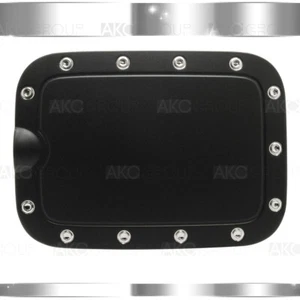 Fuel Door Cover Cap Stick On Trim Black For 11-16 Ford F250 F350 Super Duty - Bild 1 von 3