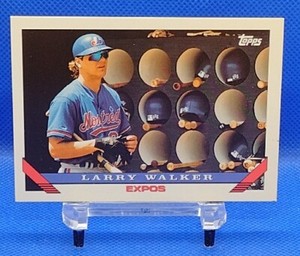 1993 Topps. LARRY WALKER. Montreal Expos.