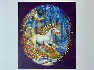 Heaven and Earth Designs Unicorn Bird Magical Cross Stitch Pattern 2009 NOS - Image 1 of 4