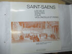 LP 33 T LP  Saint-Saens Les deux sonates pour violoncelle et Piano André Navarra