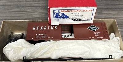Branchline Trains HO Kit 12001 Boxcar Reading NIB - Image 1 of 3