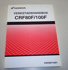 Verkstadhandbok Honda CRF 80 F / 100 F utgåva 2003