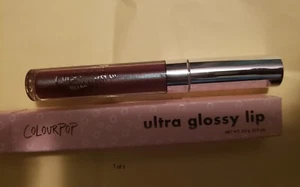 NIB ColourPop Ultra Glossy LIP GLOSS (FINGERS CROSSED) BROWN TEAL - Picture 1 of 2