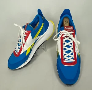 Zapatillas Reebok Clásicas Unisex Talla 11 Cuero Legacy Low Dynamic Azul Rojo - Imagen 1 de 12