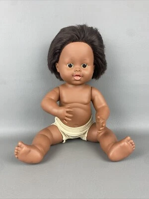 Muñeca afroamericana de colección 1989 Ideal 17" Rub A Dub Dolly 1989 Foto 1 de 4