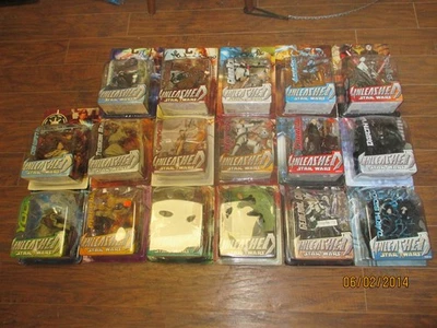 New / Rare 7" STAR WARS Unleashed lot Darth MAUL, SIDIOUS, VADER / YODA, OBI-WAN - Image 1 of 4