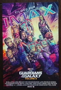 11x17 MARVEL "Guardians of the Galaxy Vol. 3" IMAX Poster THICK STOCK PAPER - Picture 1 of 5