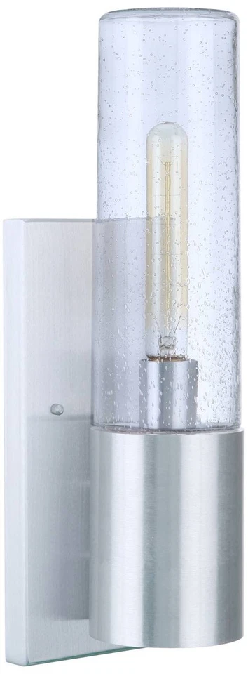 Craftmade Sabre 17" High Satin Aluminum Outdoor Wall Light - Image 1 of 1