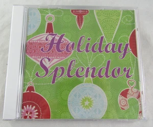 Holiday Splendor Christmas CD by Pier 1 Imports 2007 Nat King Cole Brian Setzer - Picture 1 of 2