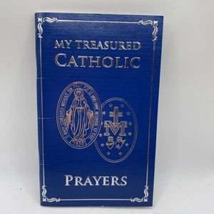 MY TREASURED CATHOLIC PRAYERS BOOK RELIGIOUS BOOK Softcover - Picture 1 of 7