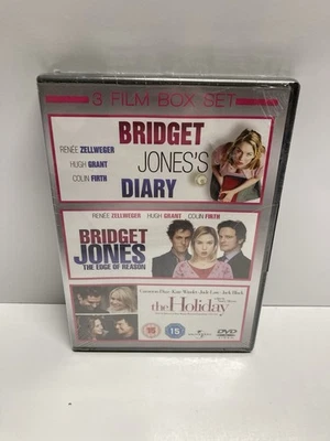 Bridget Jones's Diary/The Edge Of Reason/The Holiday DVD - New & Sealed - Image 1 of 4