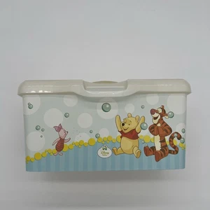 Huggies Wet Wipes Empty Pop-Up Container Disney Winnie the Pooh Tigger Piglet - Picture 1 of 9