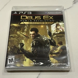 Deus Ex: Human Revolution - Director's Cut (PS3, 2013) Brand New Factory SEALED - Picture 1 of 10