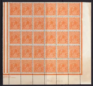 ACSC 66(7)a. KGV 1/2d m,n,o,p,q,ra,s, 31-60 MUH Retail $1300- - Picture 1 of 2