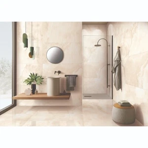 from £23.99 sq.m CLOUDY BEIGE 60x120cm POLISHED PORCELAIN TILES. Sample £2.99 - Picture 1 of 3