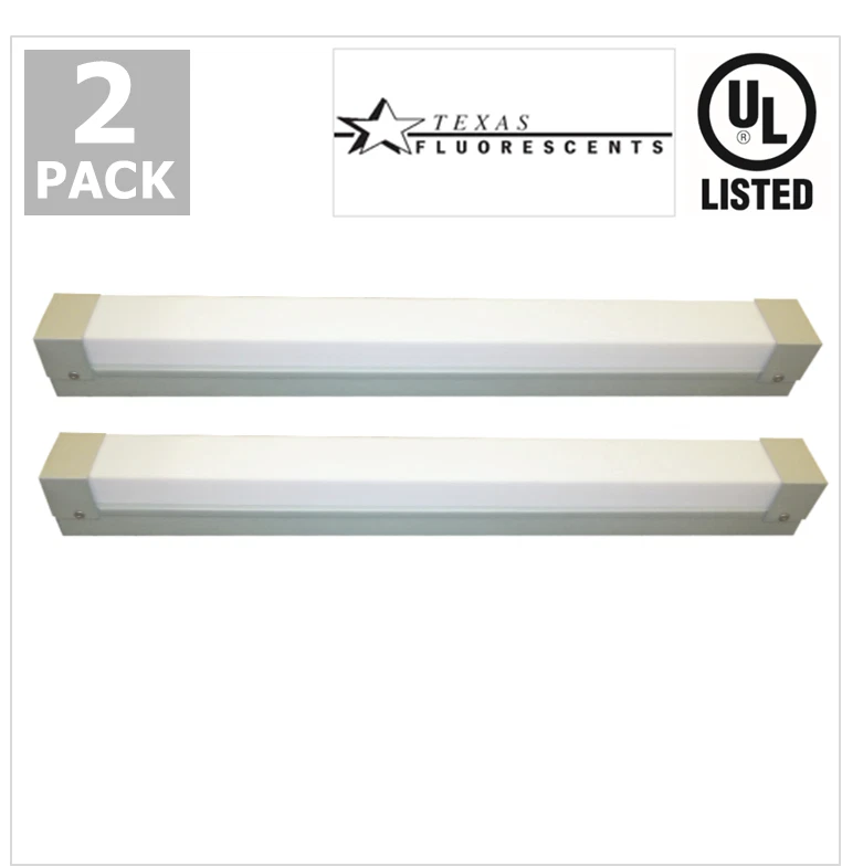 New 2' Satin Nickel Light Fixtures (Qty.2). Cabinet Lighting / Wall Mount. - Image 1 of 4