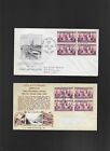 New ListingUs Fdc First Day Cover # 856 Panama Canal 1939 Block