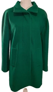 Chaquetón para mujer J.Crew Kelly verde mezcla de lana - talla 0 - Imagen 1 de 10