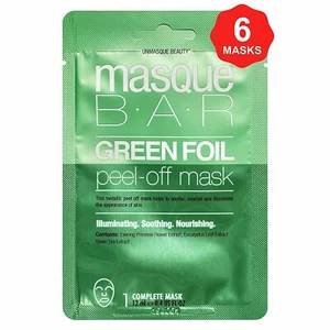 masque BAR Green Foil Facial Peel Off Mask (6 Pack) — Korean Beauty Skin Care... - Picture 1 of 4