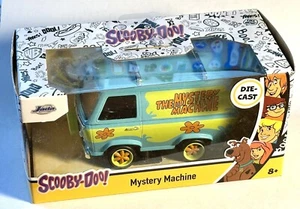 Scooby-Doo Mystery Machine 1:32 Scale Diecast Vehicle New Jada Hollywood Rides - Picture 1 of 2