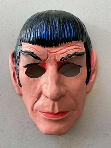 Vintage & unbenutzt Star Trek Spock Collegeville 1980 Halloween Kostüm Maske  - Bild 1 von 2