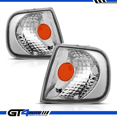 Par de luces de esquina de señal para Ford F150 F250 1997-2003 sin SVT y Expedition Foto 1 de 4