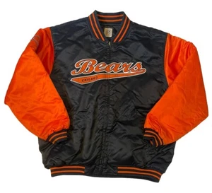 Vintage NFL Reebok Chicago Bears Gridiron Classics Reversible Zip Jacket Large - Picture 1 of 10