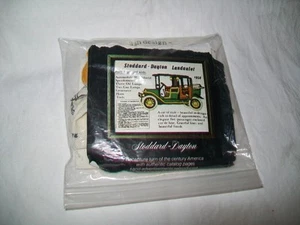 BEAUTIFUL Embroidery kit of a Stoddard - Dayton Landaulet on an Advertisement - Picture 1 of 3