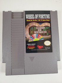Wheel of Fortune (Nintendo NES) Tested & Works- Cartridge Only