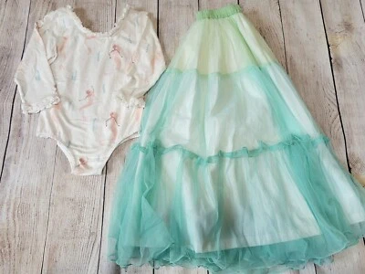 Wildling Well Dressed Wolf Seaside Adventure MERMAID Leotard & Maxi Skirt Set 5 - Image 1 of 4