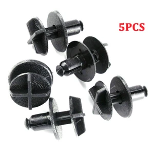 5Pcs Black Cowl Panel Clip & Battery Cover #LR024316# For Land Rover Range Rover - Imagen 1 de 5
