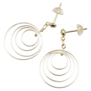 AUTHENTIC Pierce K18YG yellow gold Women - Picture 1 of 5